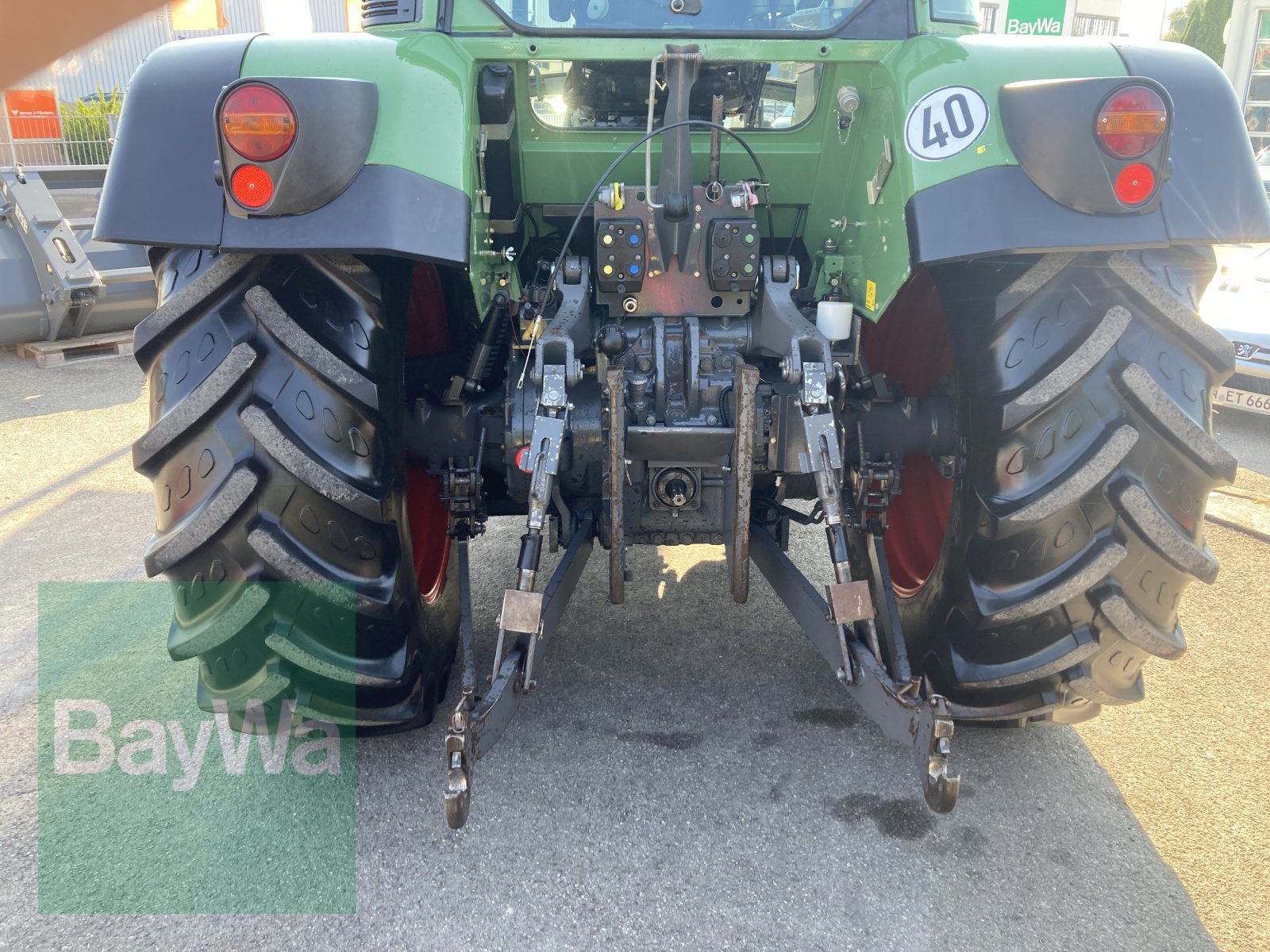 Traktor typu Fendt Favorit 711 Vario COM I 1 + Quicke Frontlader Q6M, Gebrauchtmaschine w Dinkelsbühl (Zdjęcie 8)