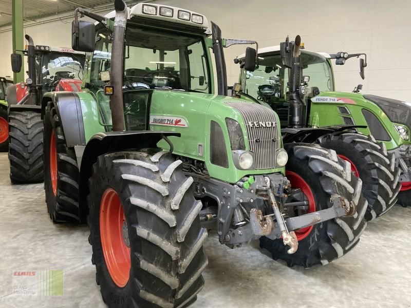 Traktor Türe ait Fendt FAVORIT 714 VARIO, Gebrauchtmaschine içinde Vohburg (resim 2)