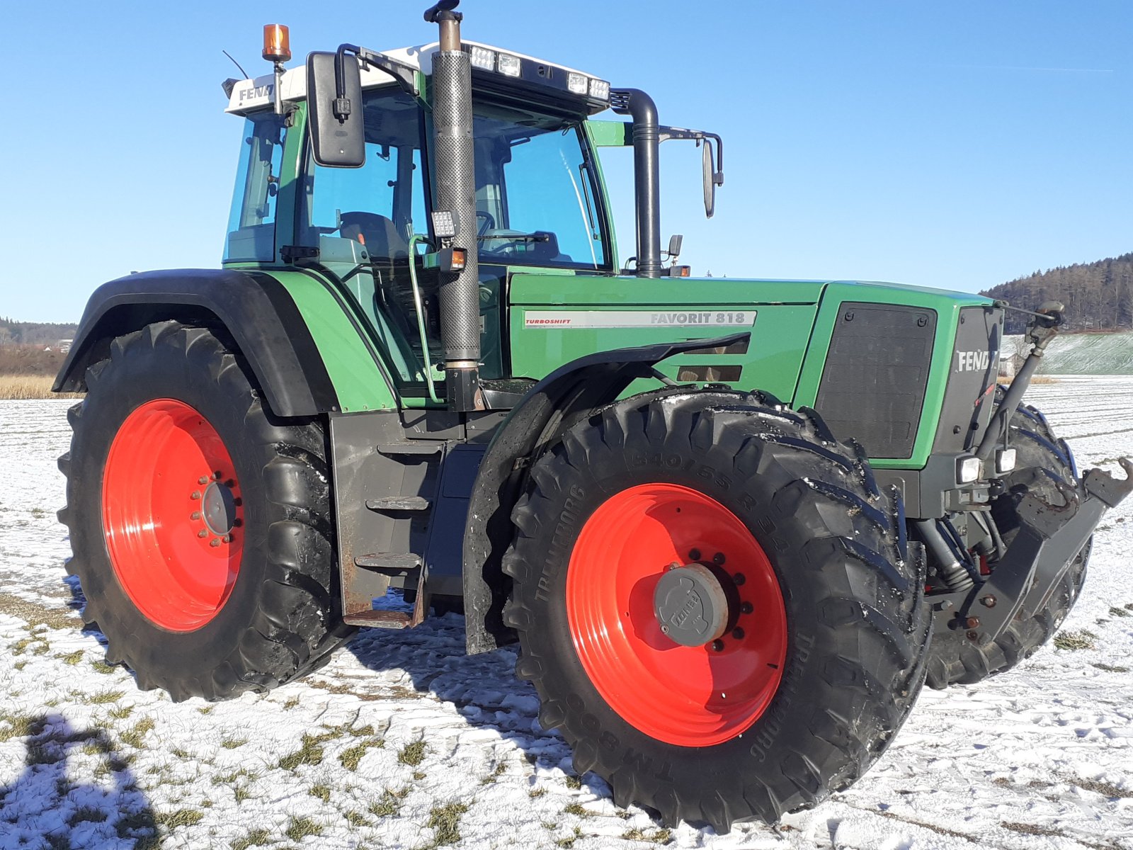 Traktor del tipo Fendt Favorit 818, Gebrauchtmaschine In Mindelheim (Immagine 9)