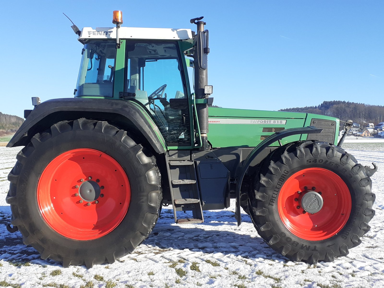 Traktor del tipo Fendt Favorit 818, Gebrauchtmaschine In Mindelheim (Immagine 10)