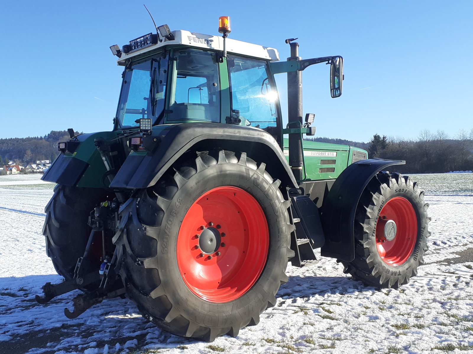 Traktor del tipo Fendt Favorit 818, Gebrauchtmaschine In Mindelheim (Immagine 11)