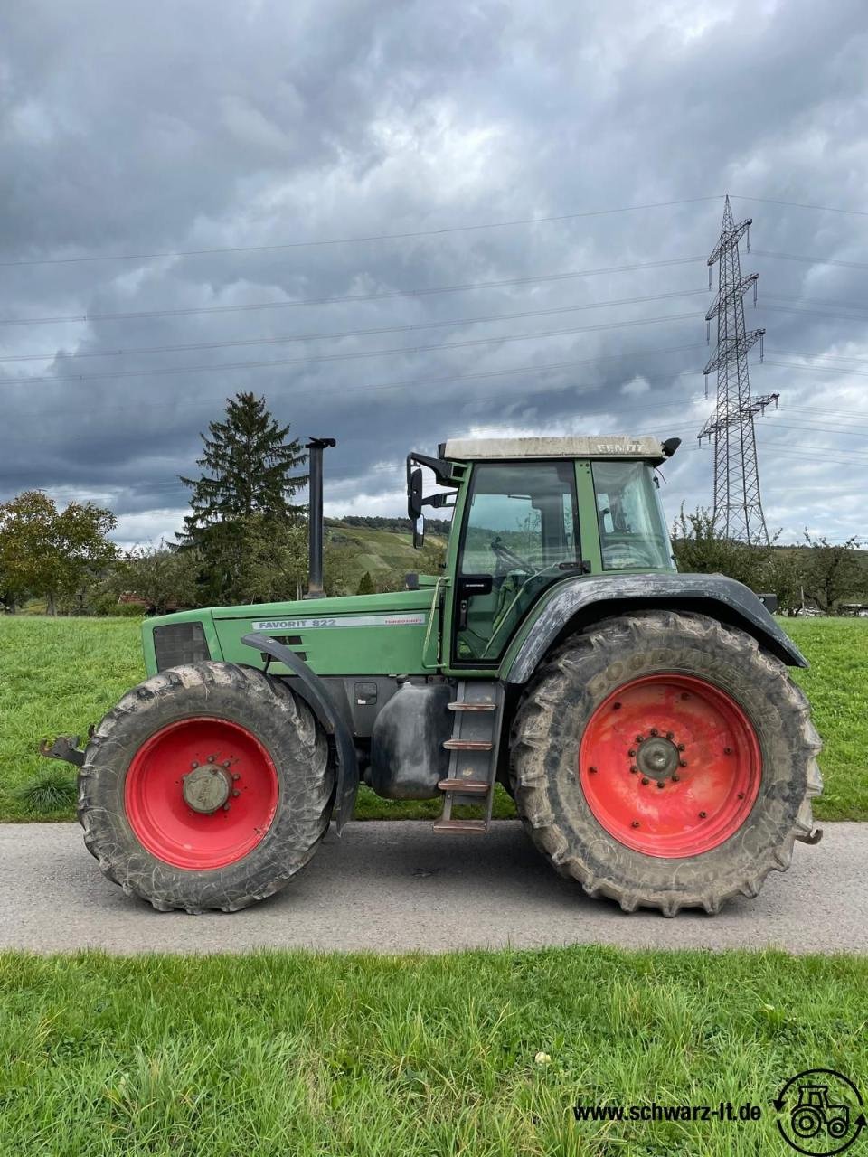 Traktor van het type Fendt Favorit 822, Gebrauchtmaschine in Aspach (Foto 1)