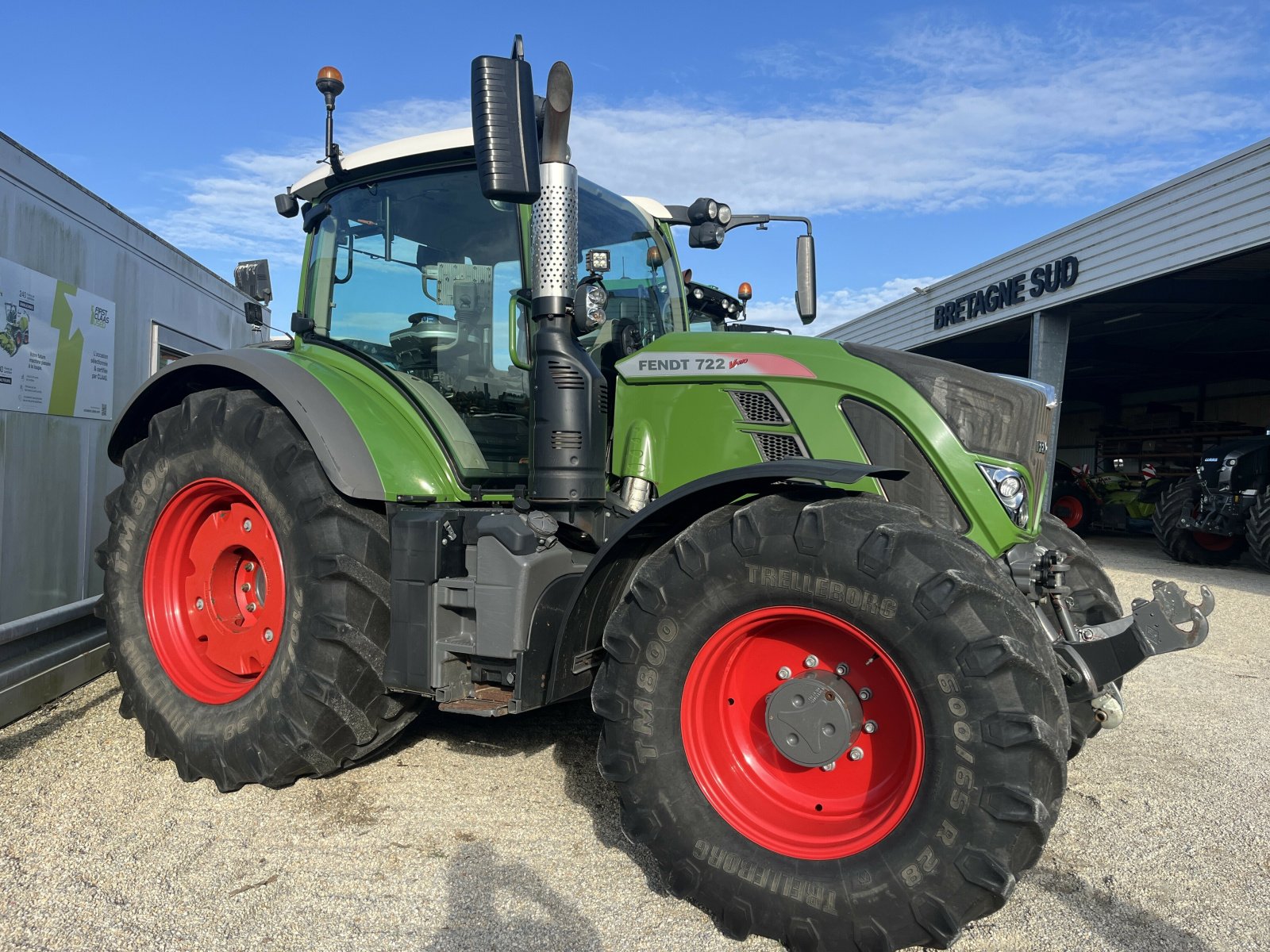 Traktor tipa Fendt FENDT 722 PROFI PLUS, Gebrauchtmaschine u PONTIVY (Slika 1)