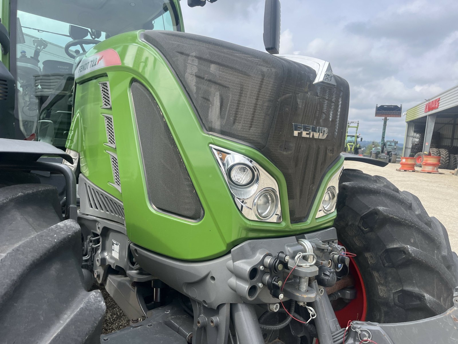 Traktor a típus Fendt FENDT 722 PROFI PLUS, Gebrauchtmaschine ekkor: PONTIVY (Kép 4)