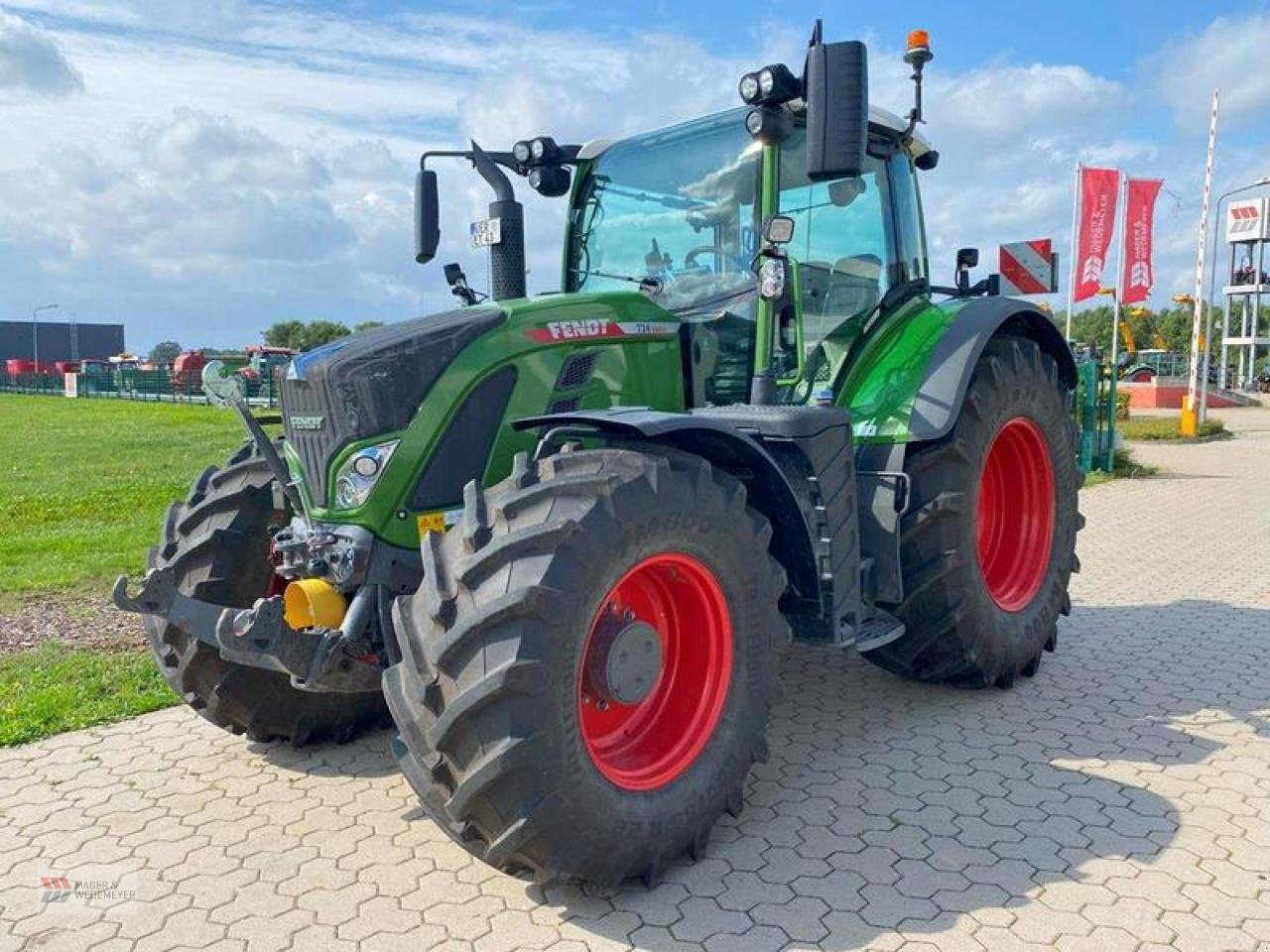 Traktor του τύπου Fendt FENDT 724 PROFI+, Gebrauchtmaschine σε Oyten (Φωτογραφία 1)