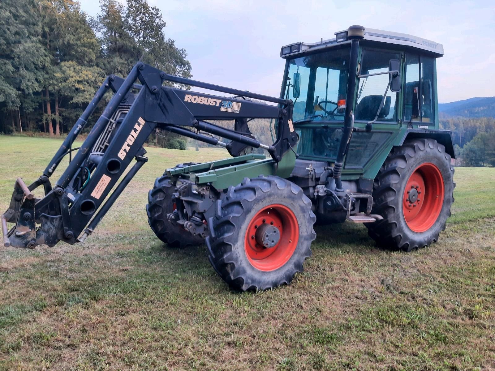 Traktor Türe ait Fendt GTA 380 Frontlader, Gebrauchtmaschine içinde Böbrach (resim 1)