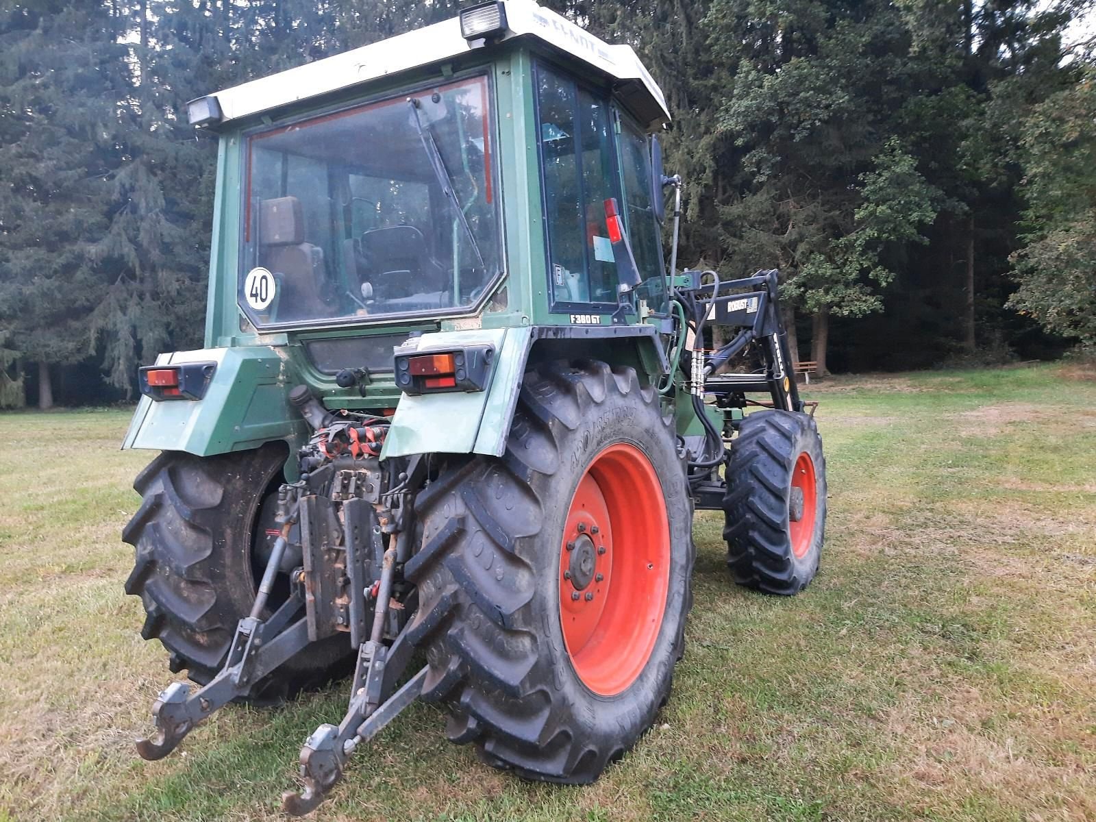 Traktor типа Fendt GTA 380 Frontlader, Gebrauchtmaschine в Böbrach (Фотография 3)