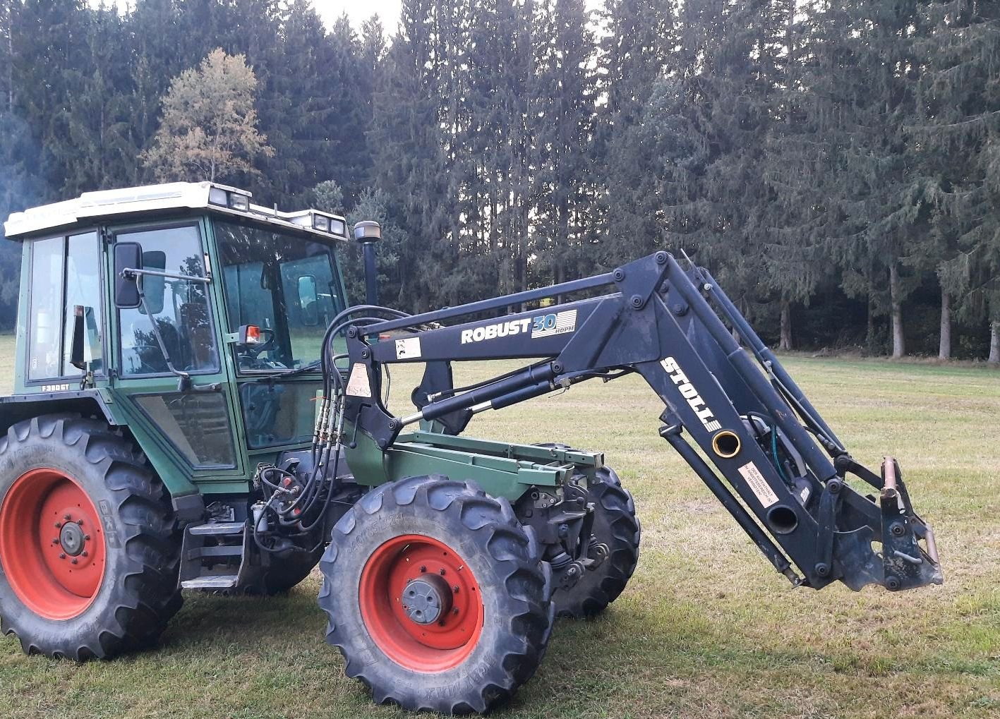 Traktor Türe ait Fendt GTA 380 Frontlader, Gebrauchtmaschine içinde Böbrach (resim 8)