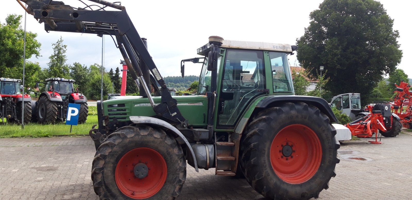 Traktor του τύπου Fendt Schlepper 514 C, Gebrauchtmaschine σε Trendelburg (Φωτογραφία 1)