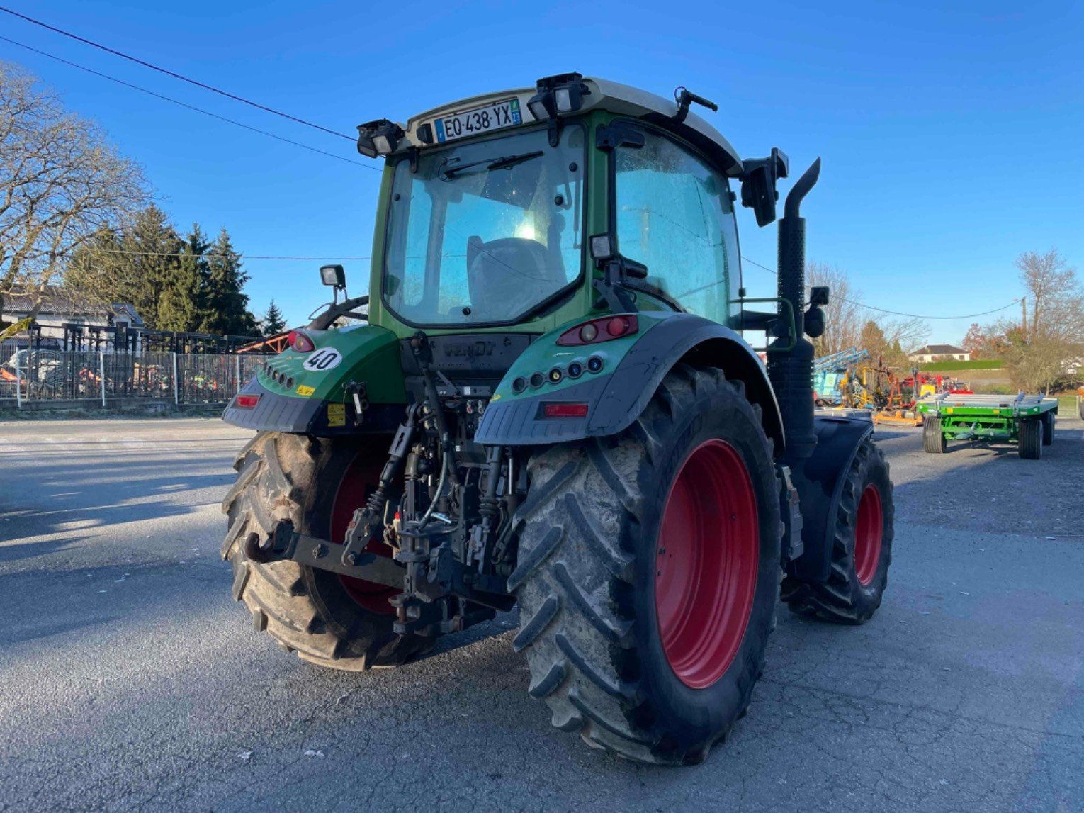 Traktor от тип Fendt Tracteur agricole 310 power Fendt, Gebrauchtmaschine в LA SOUTERRAINE (Снимка 9)