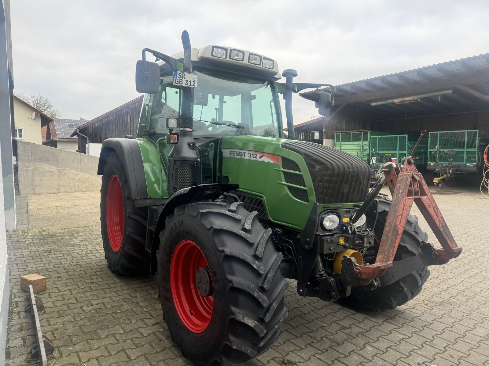 Traktor Türe ait Fendt Vario 312, Gebrauchtmaschine içinde Bogen (resim 2)