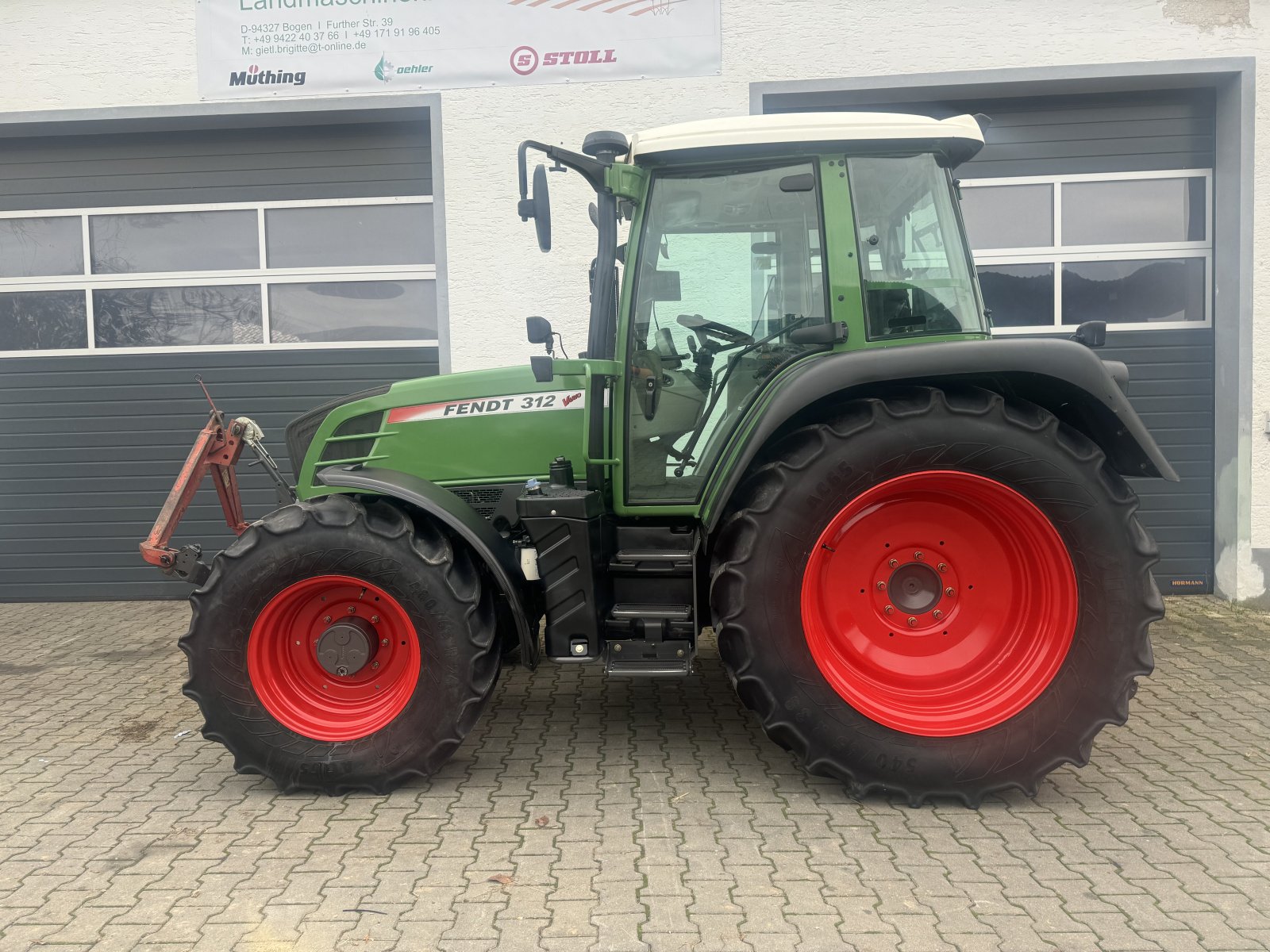 Traktor Türe ait Fendt Vario 312, Gebrauchtmaschine içinde Bogen (resim 7)