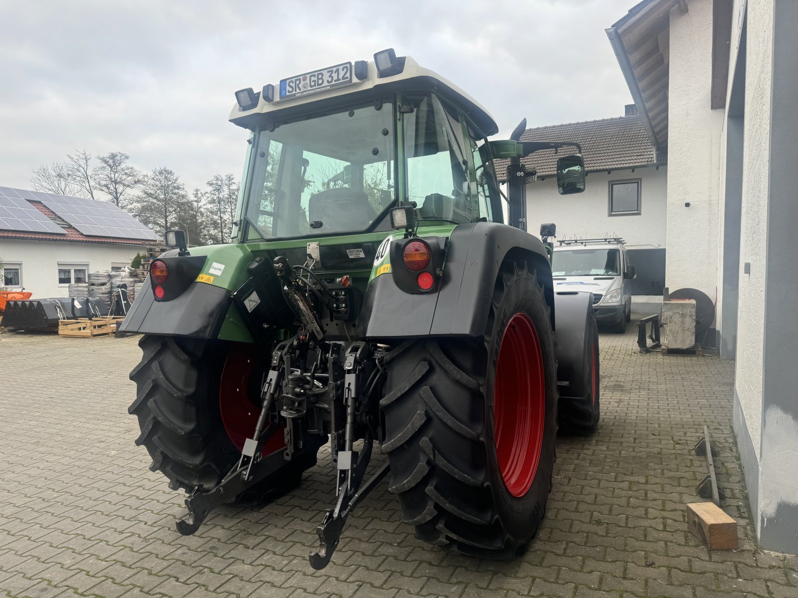 Traktor Türe ait Fendt Vario 312, Gebrauchtmaschine içinde Bogen (resim 12)