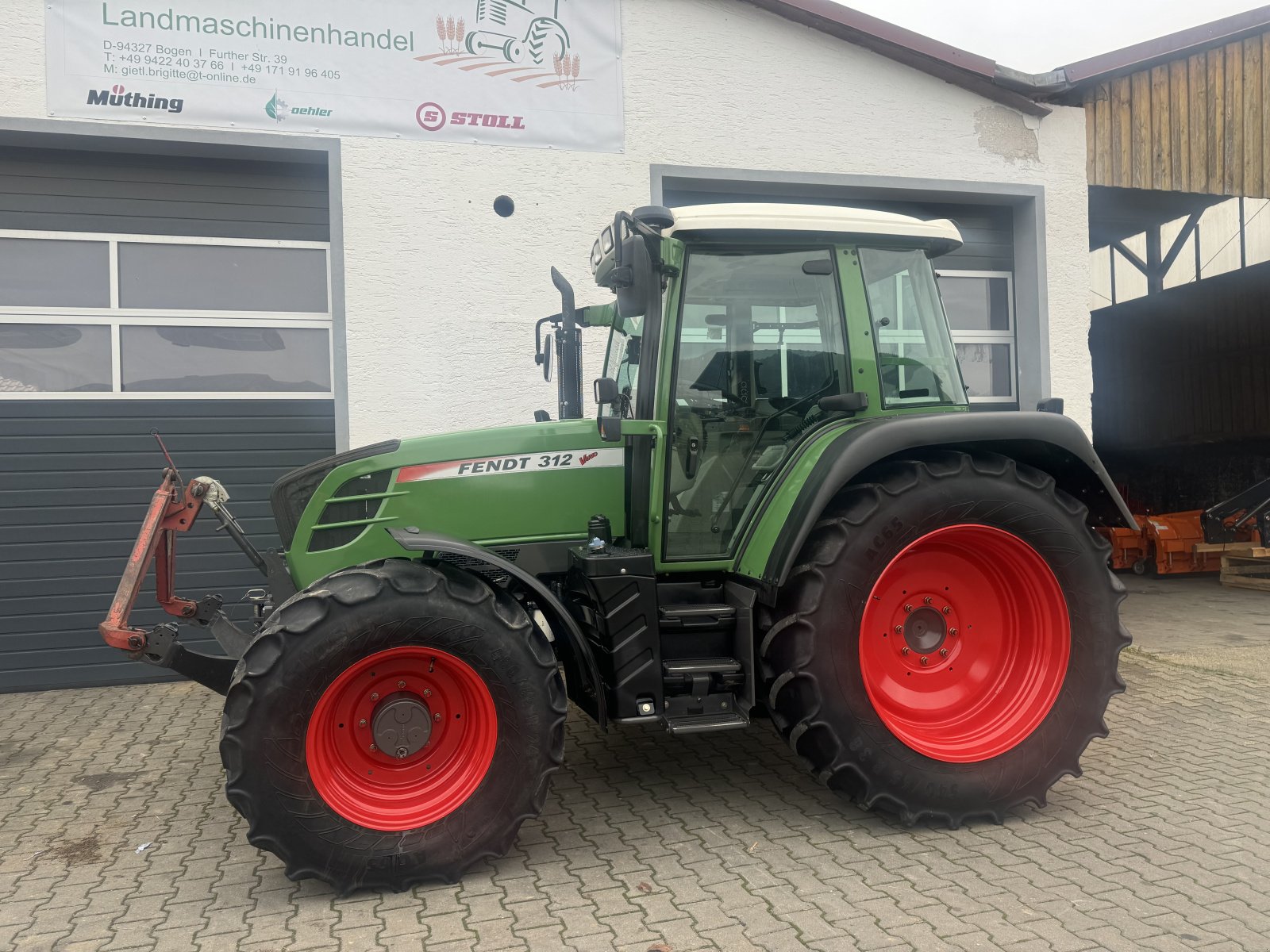 Traktor Türe ait Fendt Vario 312, Gebrauchtmaschine içinde Bogen (resim 14)