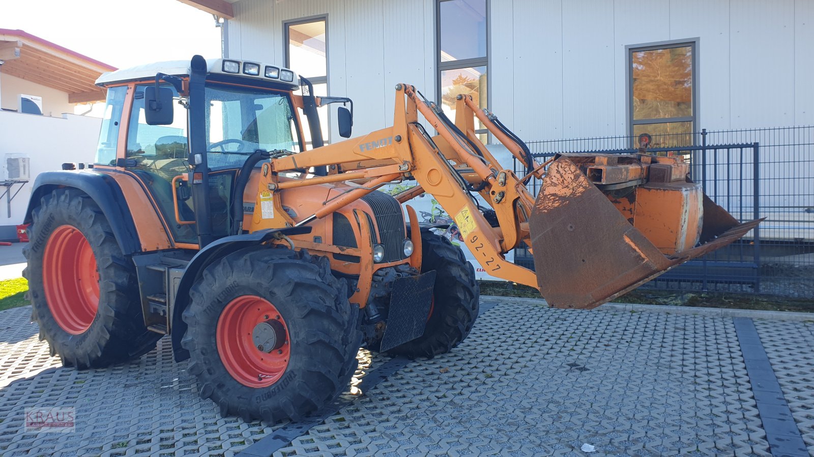 Traktor του τύπου Fendt Vario 412 Farmer, Gebrauchtmaschine σε Geiersthal (Φωτογραφία 2)