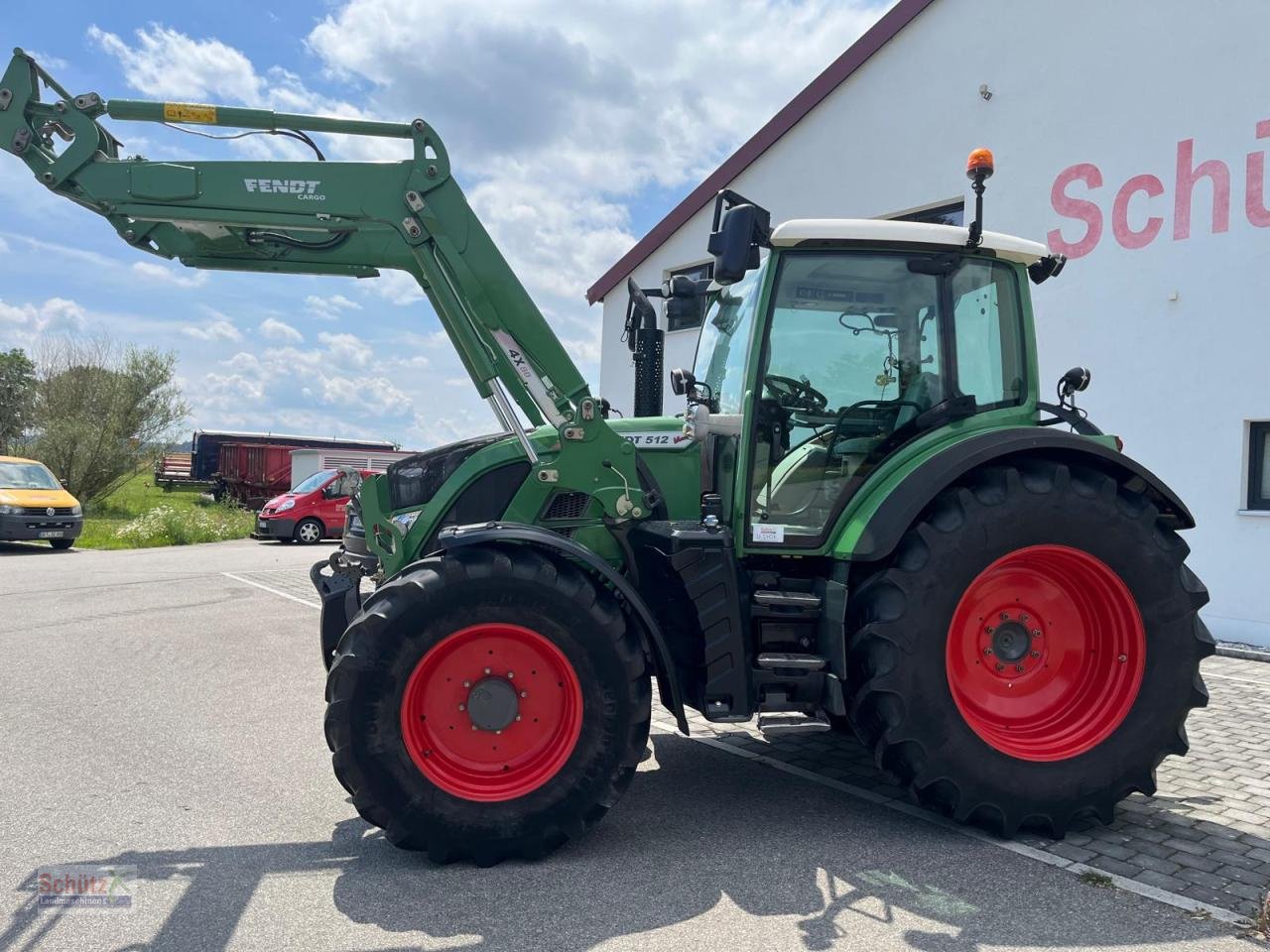 Traktor of the type Fendt Vario 512 Profi Plus,FL,FZW,FH,, Gebrauchtmaschine in Schierling (Picture 2)