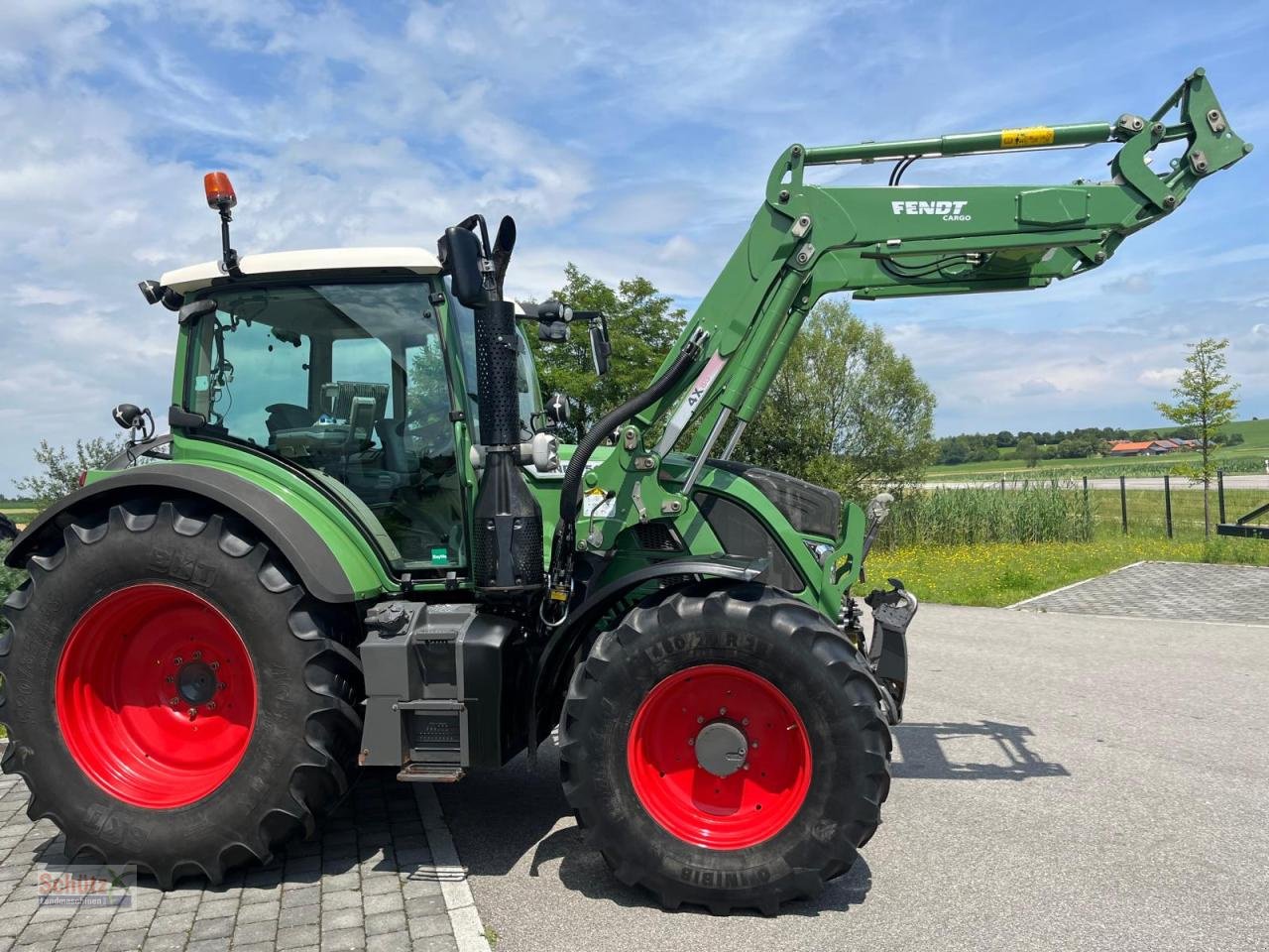 Traktor Türe ait Fendt Vario 512 Profi Plus,FL,FZW,FH,, Gebrauchtmaschine içinde Schierling (resim 8)