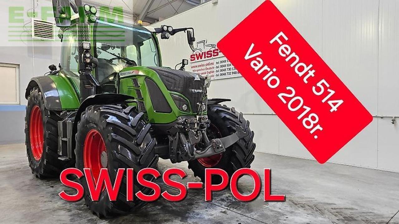 Traktor typu Fendt vario 514 profi Profi, Gebrauchtmaschine w MORDY (Zdjęcie 1)