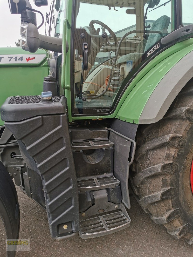 Traktor Türe ait Fendt Vario 714 Profi TMS, Gebrauchtmaschine içinde Greven (resim 15)