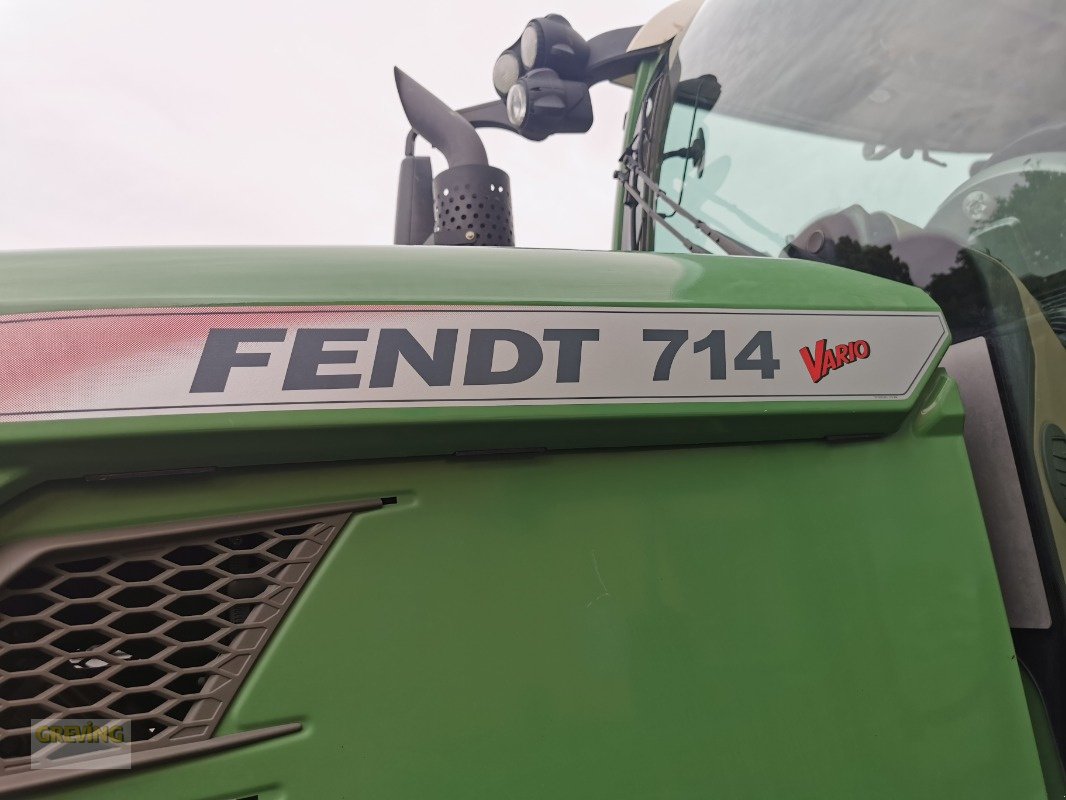 Traktor Türe ait Fendt Vario 714 Profi TMS, Gebrauchtmaschine içinde Greven (resim 30)