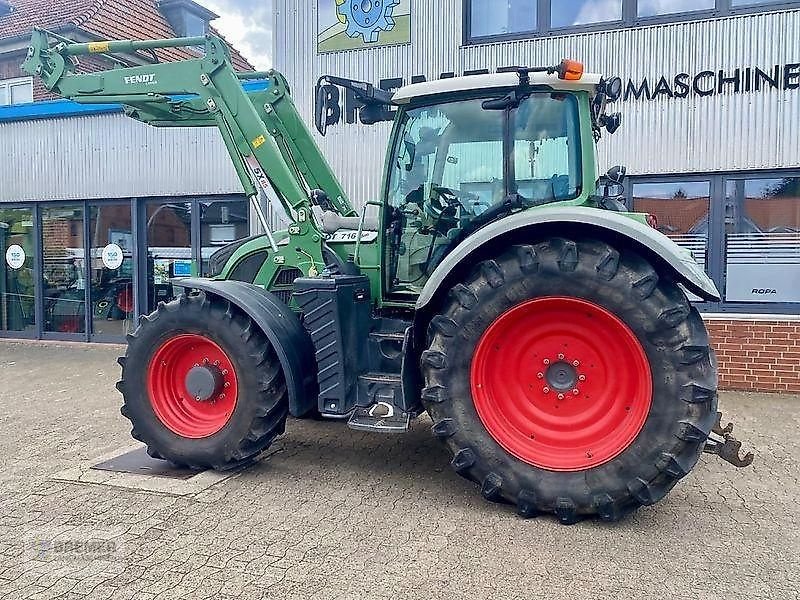 Traktor Türe ait Fendt VARIO 716 PROFI, S4, Frontlader, Gebrauchtmaschine içinde Asendorf (resim 12)