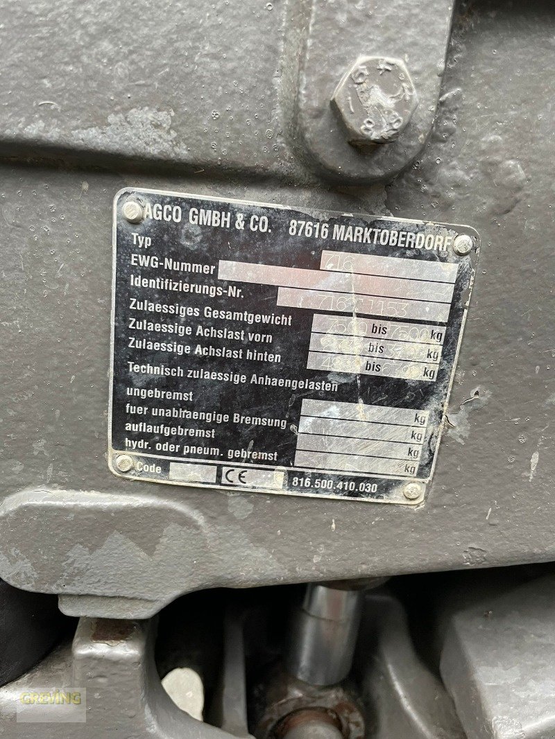 Traktor Türe ait Fendt Vario 716, Gebrauchtmaschine içinde Werne (resim 12)