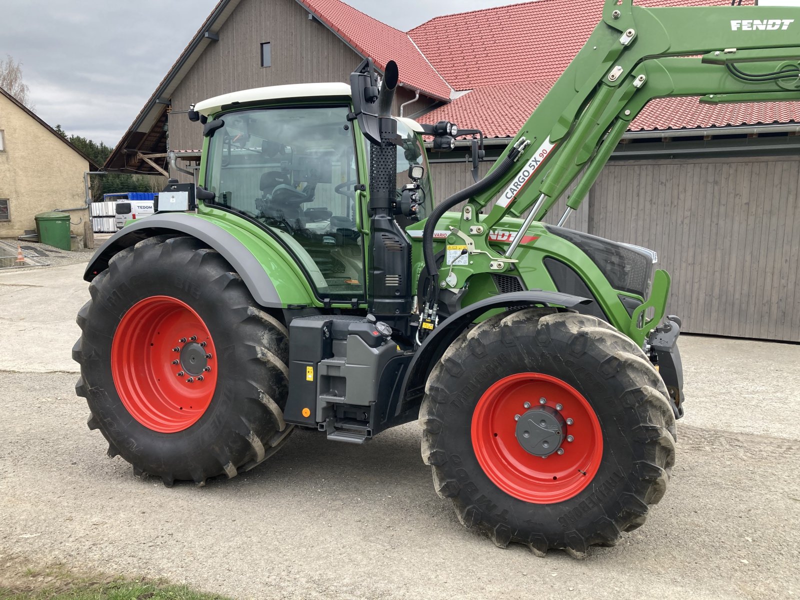 Traktor a típus Fendt Vario 718 Power Plus (724,722,720), Gebrauchtmaschine ekkor: Amtzell (Kép 7)