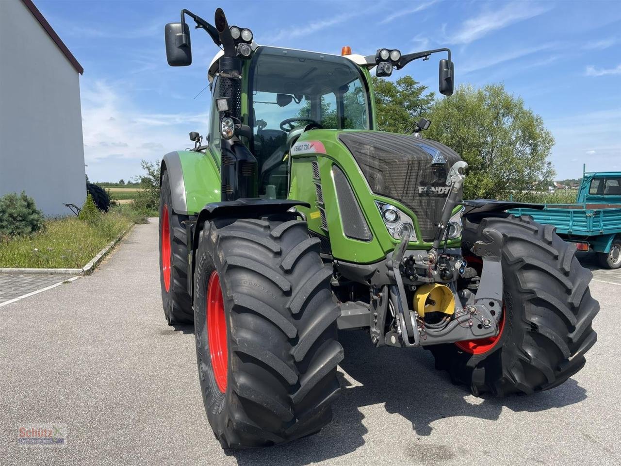 Traktor Türe ait Fendt Vario 720 Profi Plus S4, Gebrauchtmaschine içinde Schierling (resim 9)