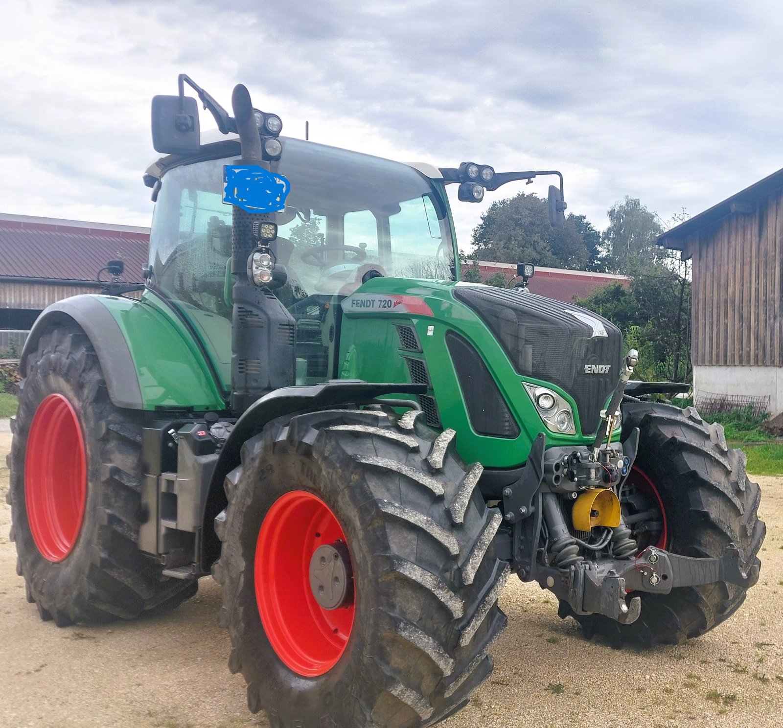 Traktor van het type Fendt Vario 720 S4 Profi Plus, Gebrauchtmaschine in Dinkelscherben (Foto 8)