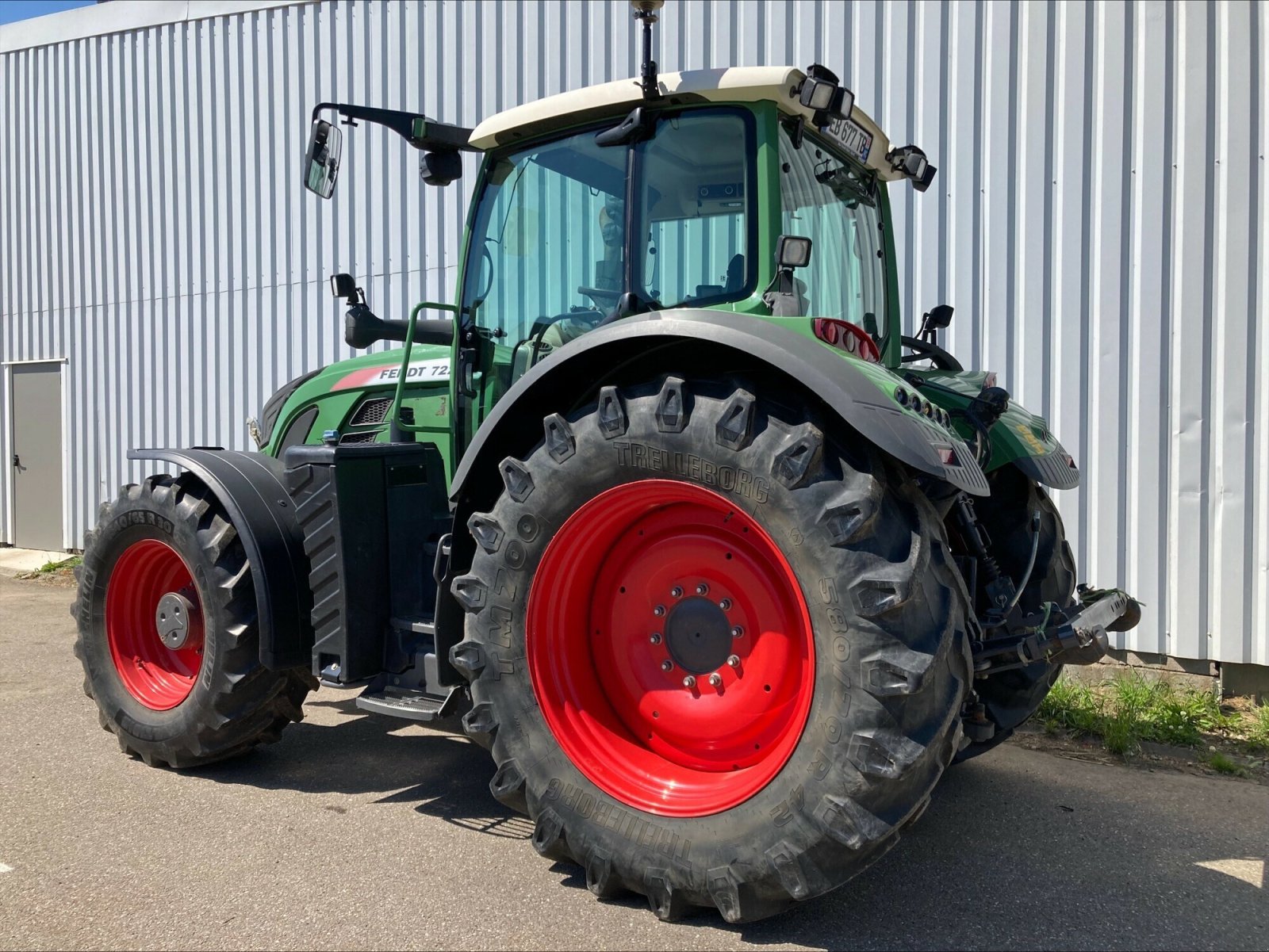 Traktor del tipo Fendt VARIO 722, Gebrauchtmaschine en CHEMINOT (Imagen 3)