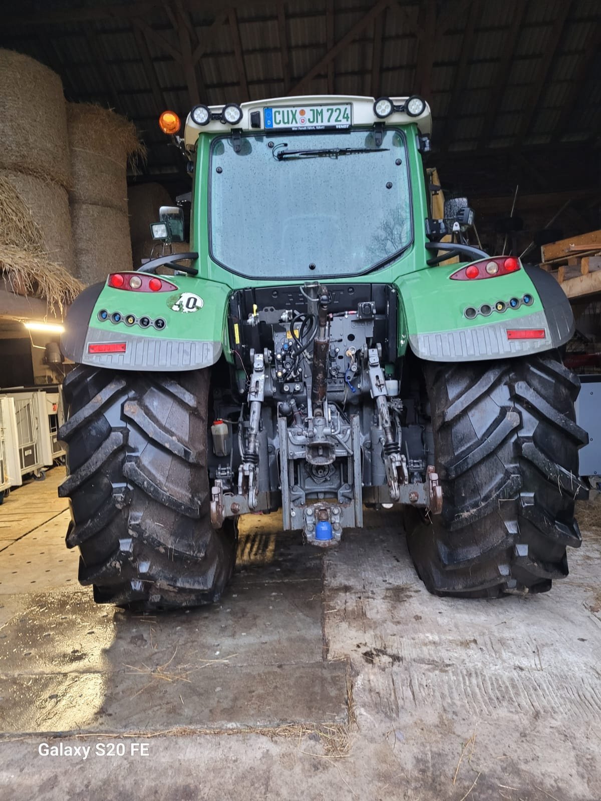 Traktor typu Fendt Vario 722, Gebrauchtmaschine w Wann (Zdjęcie 2)