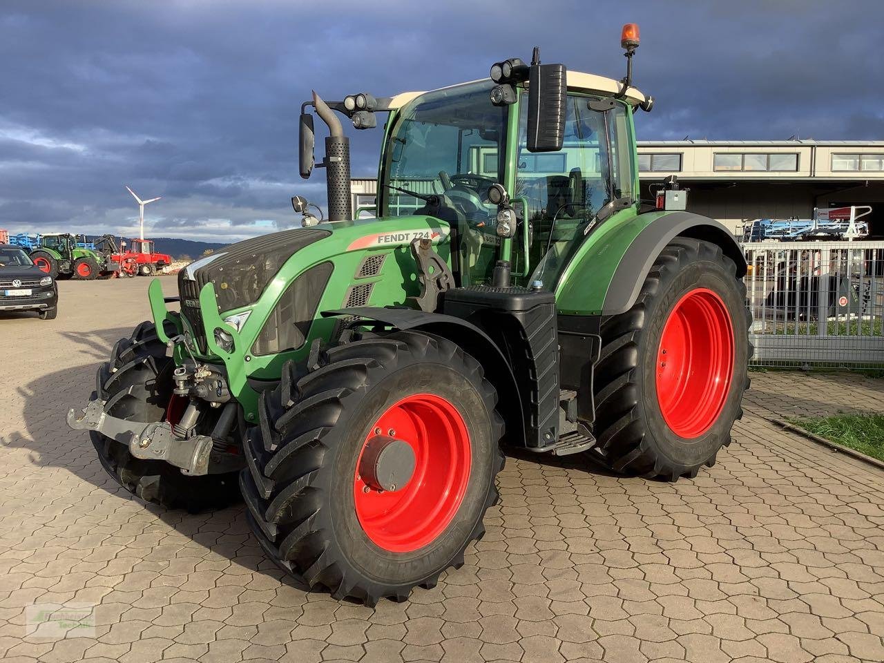 Traktor του τύπου Fendt Vario 724 Profi, Gebrauchtmaschine σε Coppenbruegge (Φωτογραφία 2)