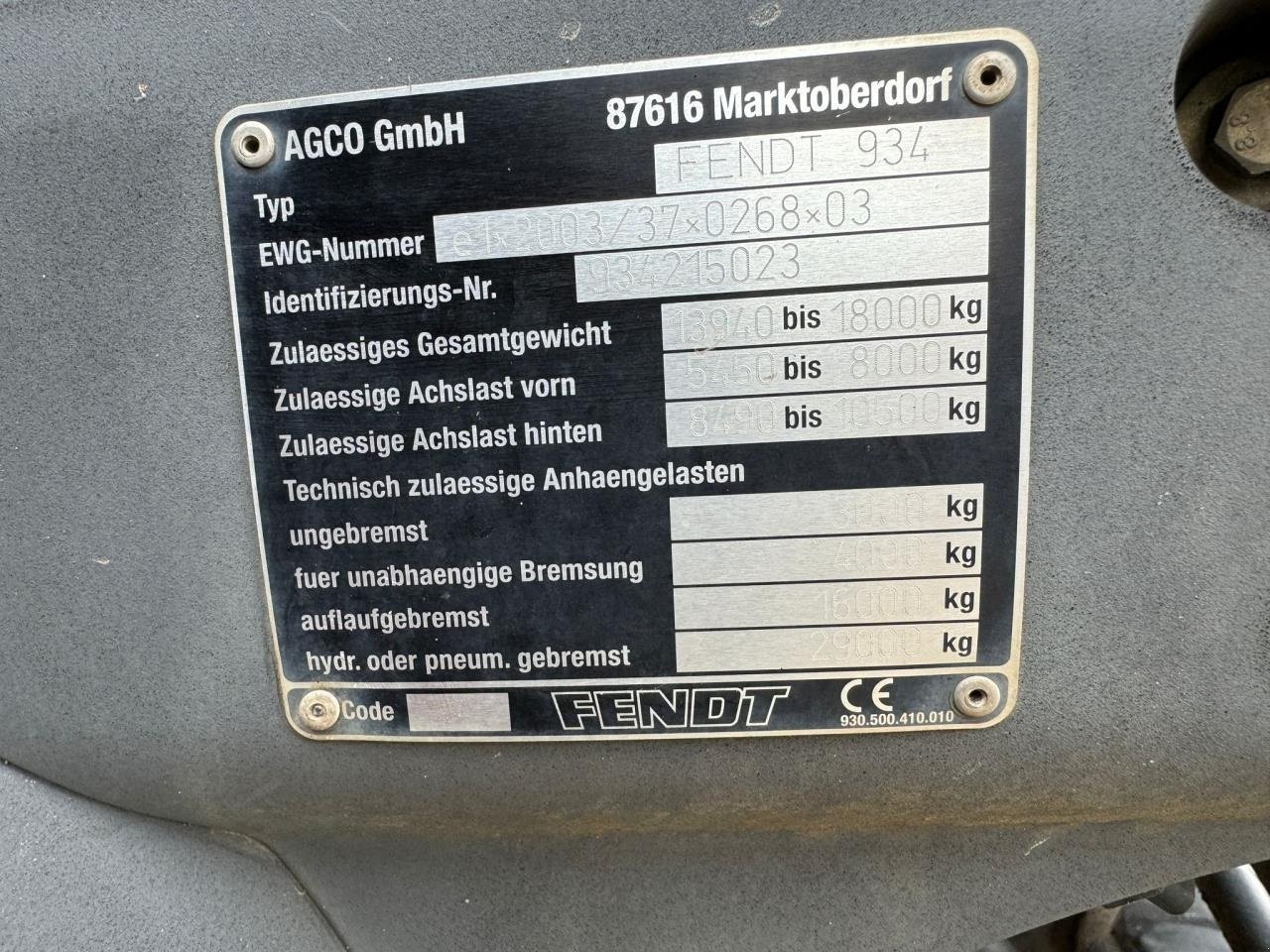 Traktor typu Fendt VARIO 936, Gebrauchtmaschine v Trige (Obrázek 5)