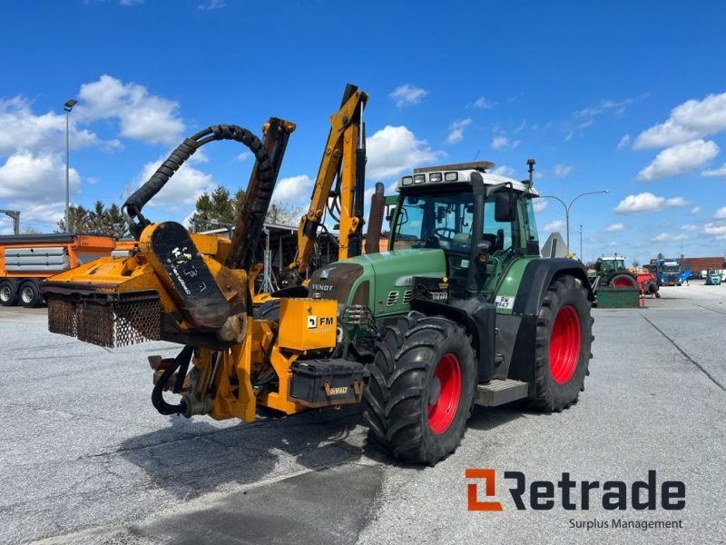 Traktor Türe ait Fendt Vario Fendt 718 vario med FM front og sideklipper / tractor with grasscutter, Gebrauchtmaschine içinde Rødovre (resim 1)