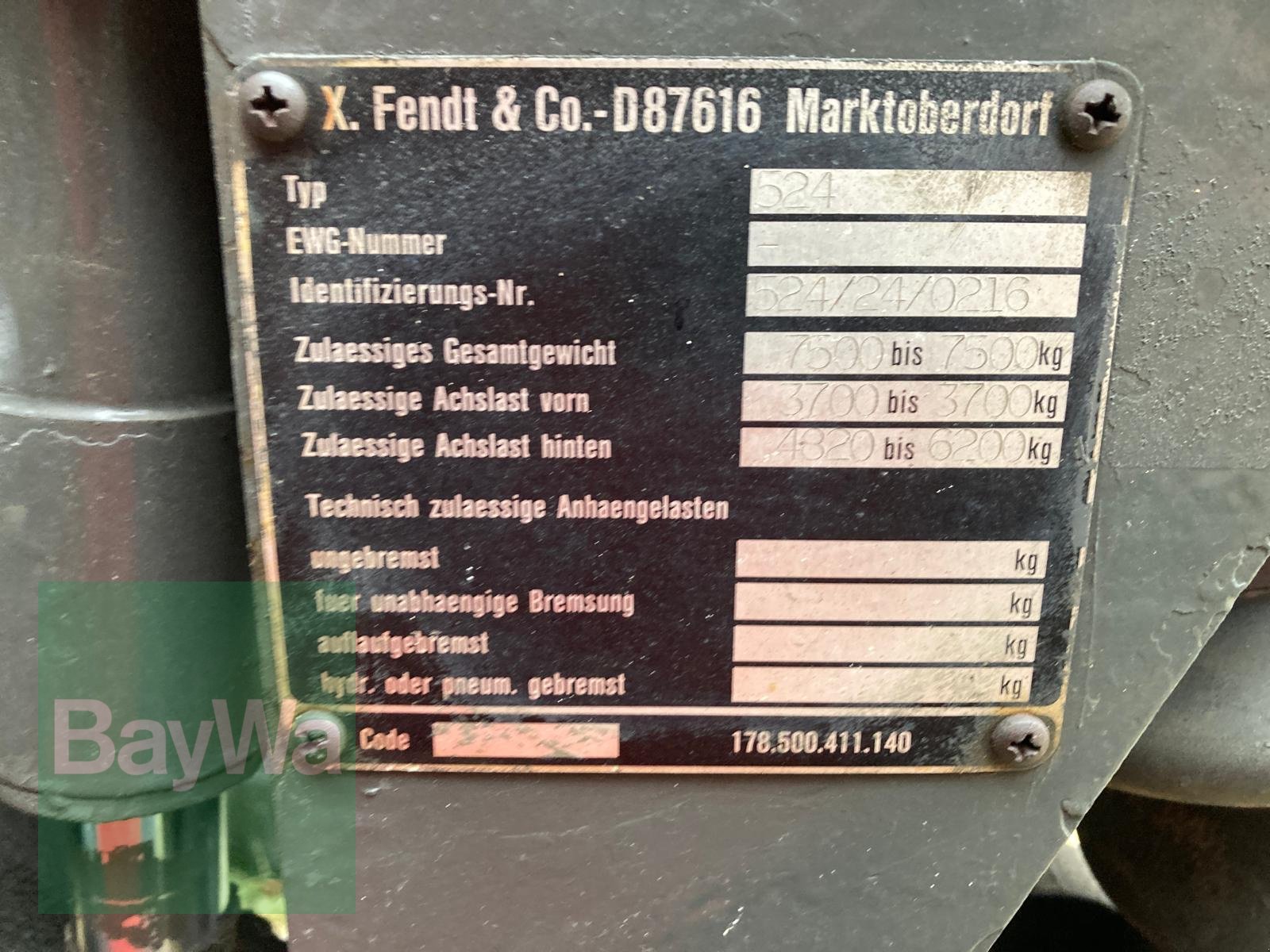 Traktor typu Fendt Xylon 524, Gebrauchtmaschine w Dinkelsbühl (Zdjęcie 23)