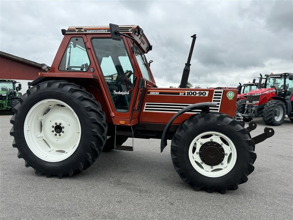 Traktor typu Fiat 100-90 DT Supercomfort KUN 6600 TIMER! NUL RUST!, Gebrauchtmaschine w Nørager (Zdjęcie 8)