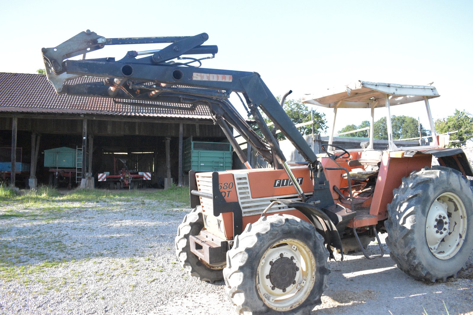 Traktor del tipo Fiat 680 DT, Gebrauchtmaschine en Wurmsham (Imagen 1)