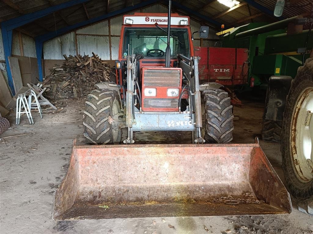 Traktor des Typs Fiat 80-90DT med Veto frontlæsser, Gebrauchtmaschine in Egtved (Bild 2)