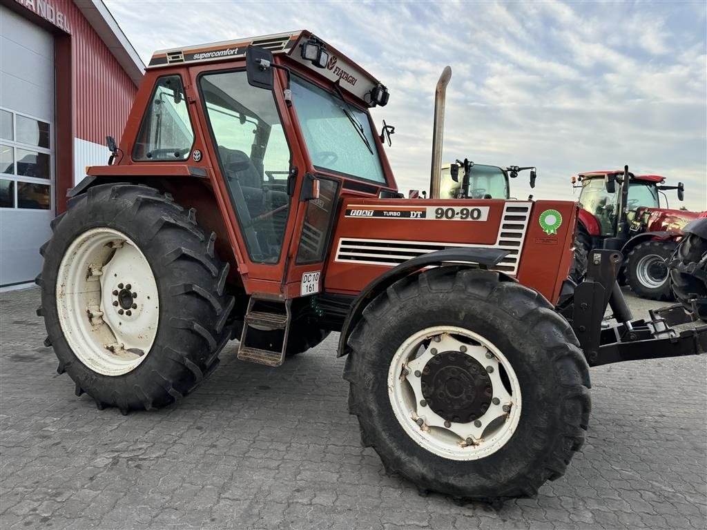 Traktor del tipo Fiat 90-90 DT TURBO OG KUN 3100 TIMER! ORIGINAL STAND!, Gebrauchtmaschine In Nørager (Immagine 7)