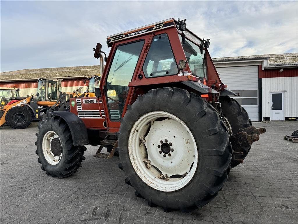 Traktor du type Fiat 90-90 DT TURBO OG KUN 3100 TIMER! ORIGINAL STAND!, Gebrauchtmaschine en Nørager (Photo 5)