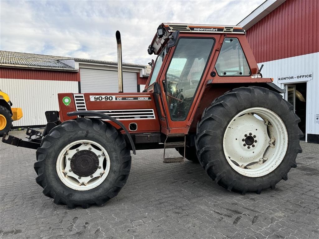 Traktor du type Fiat 90-90 DT TURBO OG KUN 3100 TIMER! ORIGINAL STAND!, Gebrauchtmaschine en Nørager (Photo 3)