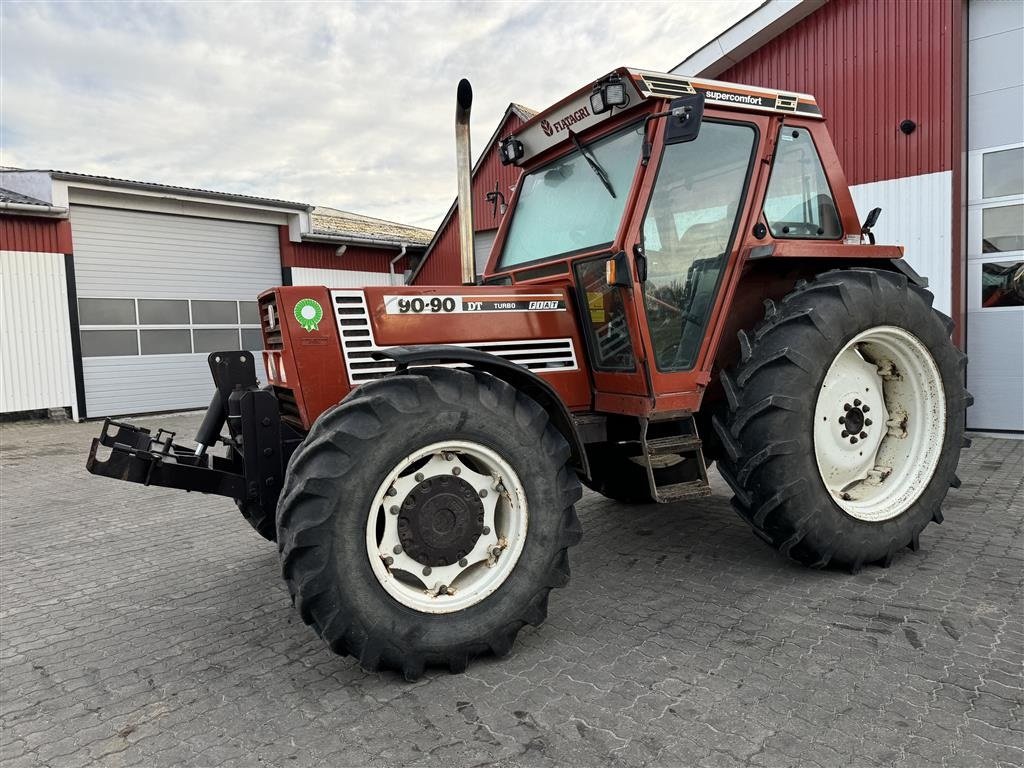 Traktor du type Fiat 90-90 DT TURBO OG KUN 3100 TIMER! ORIGINAL STAND!, Gebrauchtmaschine en Nørager (Photo 2)