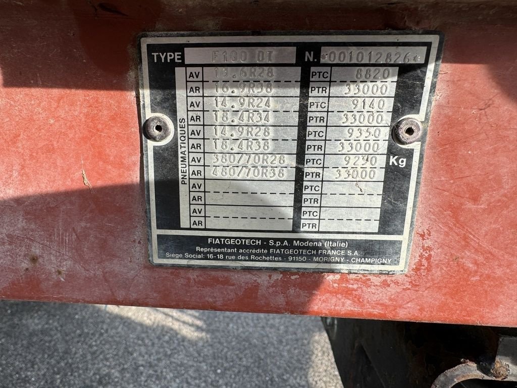 Traktor tip Fiat F100, Gebrauchtmaschine in Callantsoog (Poză 11)