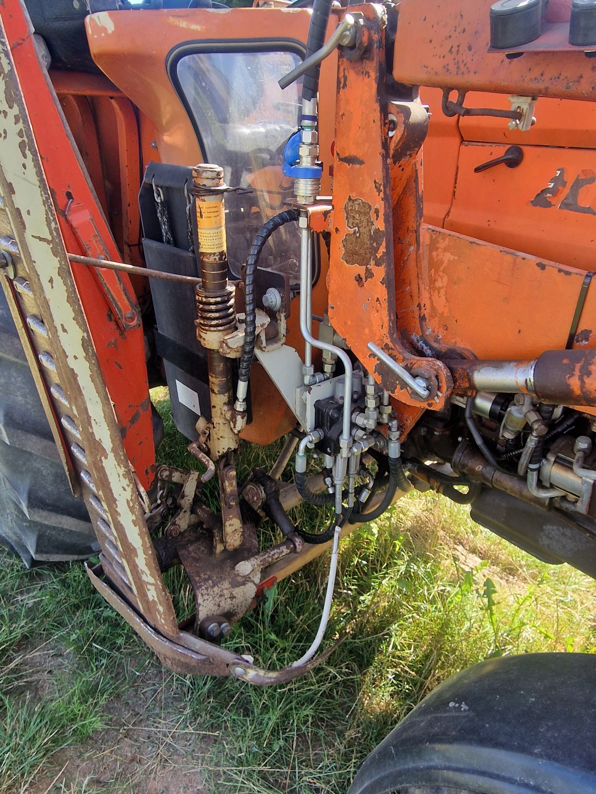 Traktor van het type Fiat R 450, Gebrauchtmaschine in Bruchmühlbach-Miesau (Foto 4)