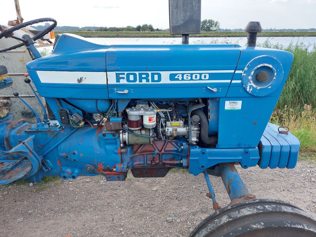 Traktor du type Ford 4600, Gebrauchtmaschine en Ouderkerk aan den IJssel (Photo 11)