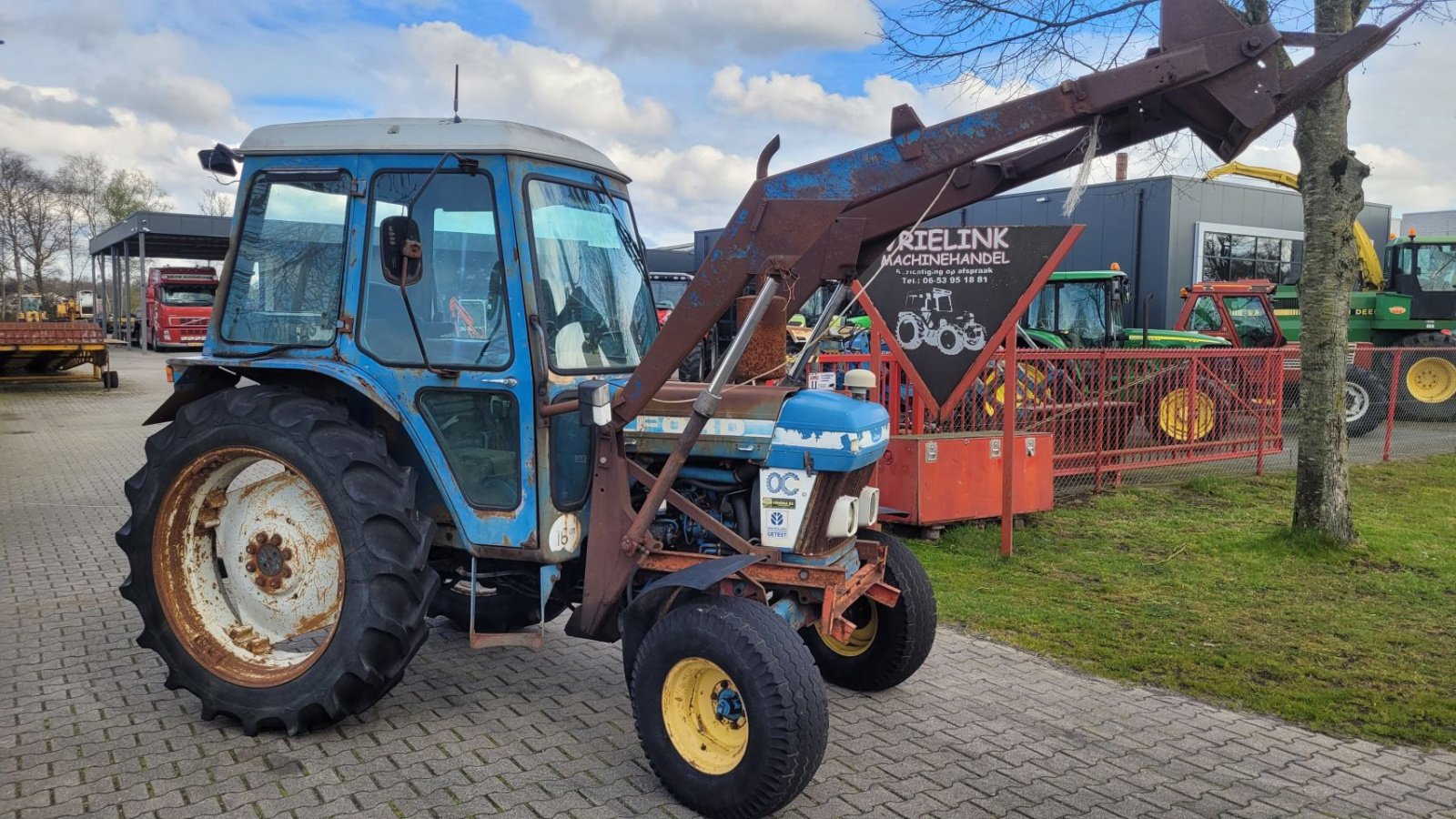 Traktor tip Ford 4610 met voorlader, Gebrauchtmaschine in Schoonebeek (Poză 1)