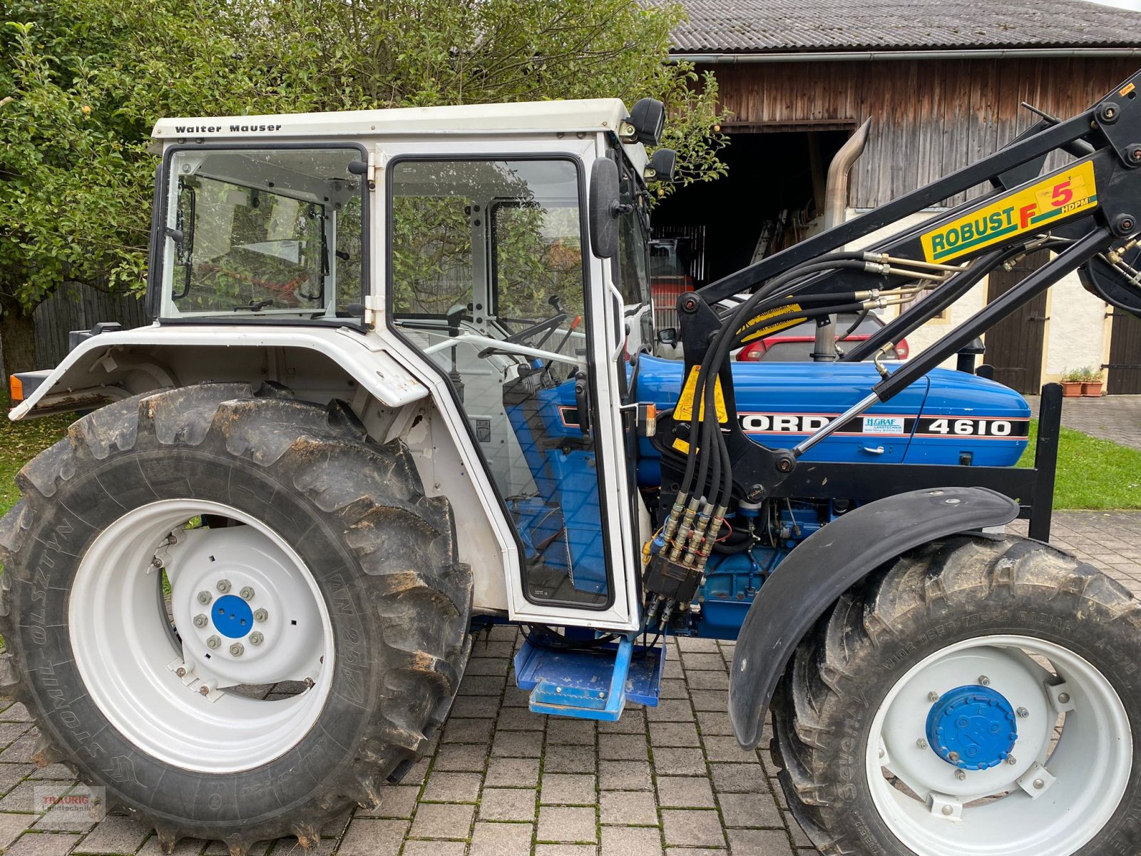 Traktor del tipo Ford 4610, Gebrauchtmaschine en Mainburg/Wambach (Imagen 8)