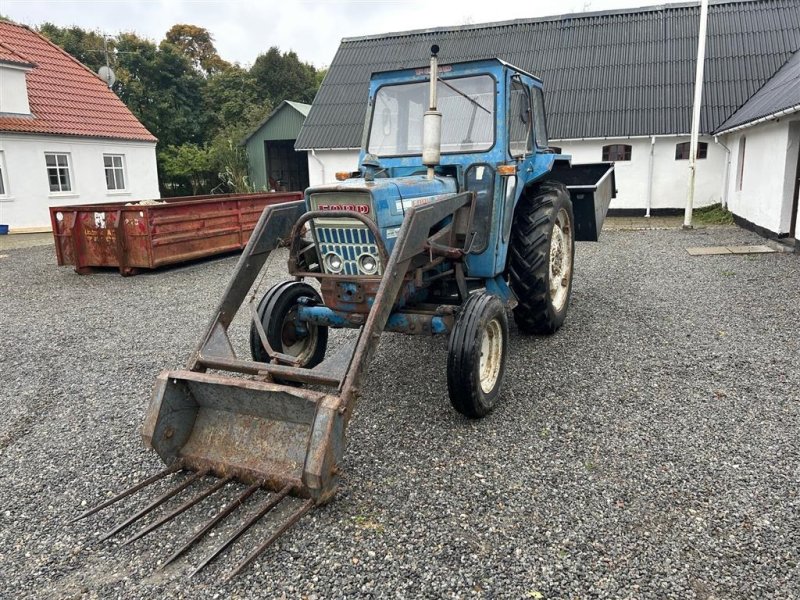 Traktor of the type Ford 5000 Servostyring og frontlæsser, Gebrauchtmaschine in Rødding (Picture 1)