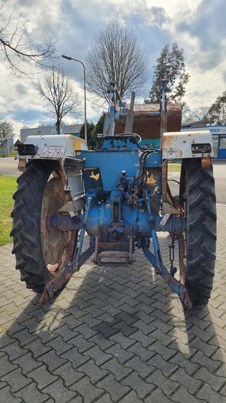 Traktor типа Ford 5610 cabrio met voorlader, Gebrauchtmaschine в Schoonebeek (Фотография 5)