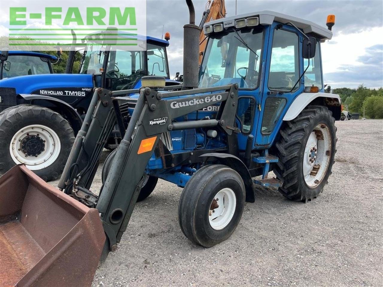 Traktor van het type Ford 6610 fll frontlæsser, Gebrauchtmaschine in AALBORG SV (Foto 1)